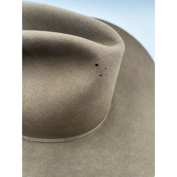 Vintage RESISTOL 2X Double X PECOS Cowboy Hat Brown Size 7 Review All Photos - Picture 16 of 16